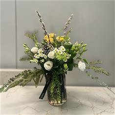 Spring woodland vase neutral