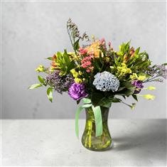 Spring garden joy case arrangement